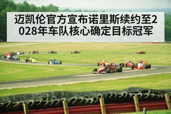 F1 race track action